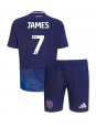 Leeds United Daniel James #7 Replika Tredje Kläder Barn 2024-25 Kortärmad (+ byxor)
